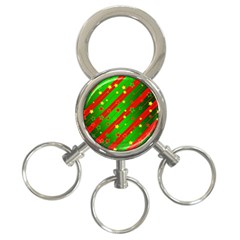 Star Sky Graphic Night Background 3-ring Key Chains by Celenk