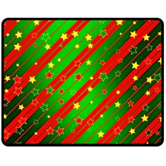 Star Sky Graphic Night Background Fleece Blanket (medium)  by Celenk