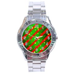 Star Sky Graphic Night Background Stainless Steel Analogue Watch by Celenk