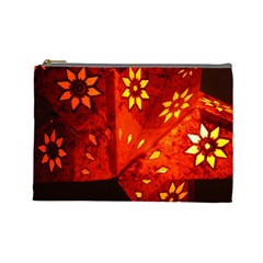 Star Light Christmas Romantic Hell Cosmetic Bag (large)  by Celenk