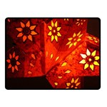 Star Light Christmas Romantic Hell Double Sided Fleece Blanket (Small)  45 x34  Blanket Front