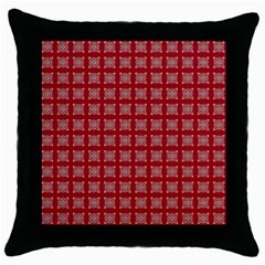 Christmas Paper Wrapping Paper Throw Pillow Case (black) by Celenk