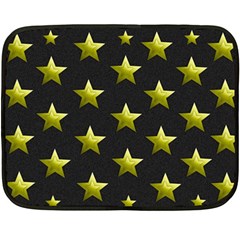 Stars Backgrounds Patterns Shapes Fleece Blanket (mini) by Celenk