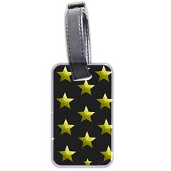 Stars Backgrounds Patterns Shapes Luggage Tags (two Sides) by Celenk