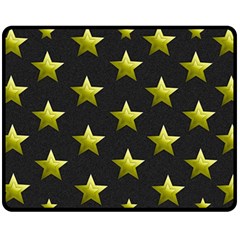 Stars Backgrounds Patterns Shapes Double Sided Fleece Blanket (medium) 