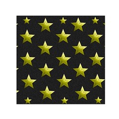 Stars Backgrounds Patterns Shapes Small Satin Scarf (square) by Celenk