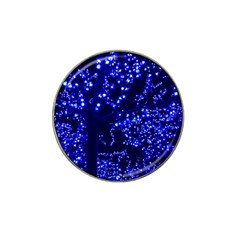 Lights Blue Tree Night Glow Hat Clip Ball Marker by Celenk