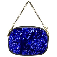 Lights Blue Tree Night Glow Chain Purses (one Side)  by Celenk