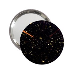 Star Sky Graphic Night Background 2 25  Handbag Mirrors by Celenk