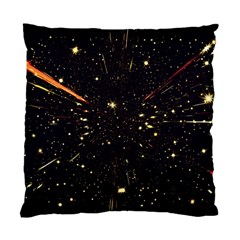 Star Sky Graphic Night Background Standard Cushion Case (one Side) by Celenk