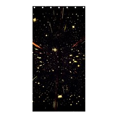 Star Sky Graphic Night Background Shower Curtain 36  X 72  (stall)  by Celenk