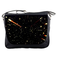 Star Sky Graphic Night Background Messenger Bags by Celenk