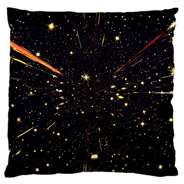 Star Sky Graphic Night Background Large Cushion Case (One Side)