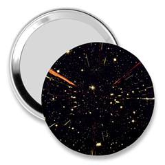 Star Sky Graphic Night Background 3  Handbag Mirrors by Celenk