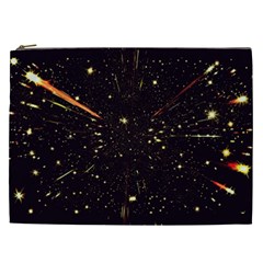 Star Sky Graphic Night Background Cosmetic Bag (xxl)  by Celenk