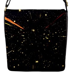 Star Sky Graphic Night Background Flap Messenger Bag (s) by Celenk