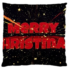 Star Sky Graphic Night Background Large Cushion Case (one Side) by Celenk