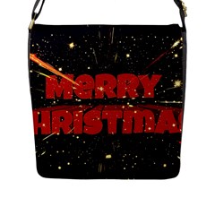 Star Sky Graphic Night Background Flap Messenger Bag (l)  by Celenk