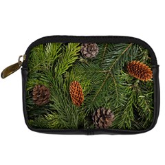 Branch Christmas Cone Evergreen Digital Camera Cases by Celenk