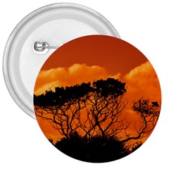 Trees Branches Sunset Sky Clouds 3  Buttons by Celenk