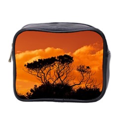 Trees Branches Sunset Sky Clouds Mini Toiletries Bag 2-side by Celenk