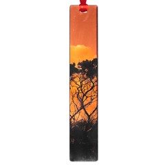 Trees Branches Sunset Sky Clouds Large Book Marks by Celenk