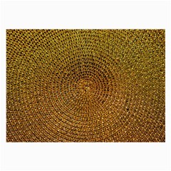 Background Gold Pattern Structure Large Glasses Cloth by Celenk