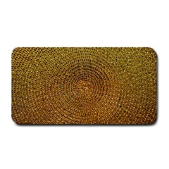 Background Gold Pattern Structure Medium Bar Mats by Celenk