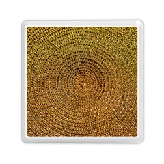 Background Gold Pattern Structure Memory Card Reader (square)  by Celenk