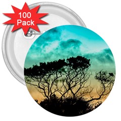 Trees Branches Branch Nature 3  Buttons (100 Pack)  by Celenk