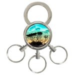 Trees Branches Branch Nature 3-Ring Key Chains Front