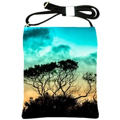 Trees Branches Branch Nature Shoulder Sling Bags by Celenk