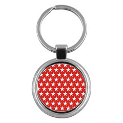 Star Christmas Advent Structure Key Chains (round)  by Celenk