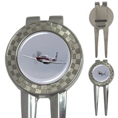 P-51 Mustang Flying 3-in-1 Golf Divots by Ucco