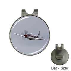 P-51 Mustang Flying Hat Clips With Golf Markers by Ucco