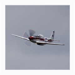 P-51 Mustang Flying Medium Glasses Cloth by Ucco