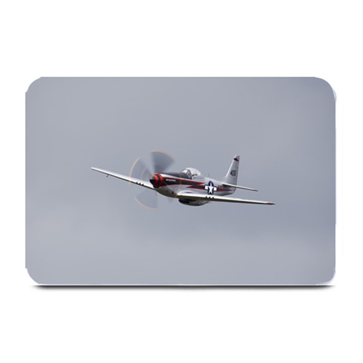 P-51 Mustang flying Plate Mats