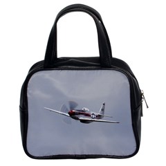 P-51 Mustang Flying Classic Handbags (2 Sides) by Ucco