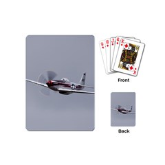 P-51 Mustang Flying Playing Cards (mini) 