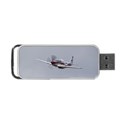 P-51 Mustang Flying Portable Usb Flash (two Sides) by Ucco