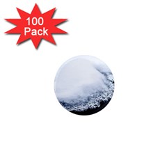 Ice, Snow And Moving Water 1  Mini Magnets (100 Pack)  by Ucco