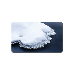 Ice, Snow And Moving Water Magnet (name Card) by Ucco