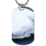 Ice, Snow And Moving Water Dog Tag (One Side) Front