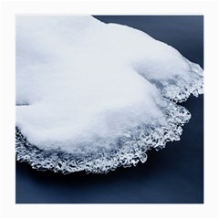 Ice, Snow And Moving Water Medium Glasses Cloth by Ucco