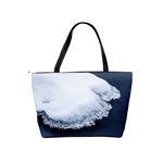 Ice, Snow And Moving Water Shoulder Handbags Back