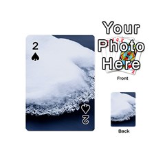 Ice, Snow And Moving Water Playing Cards 54 (mini)  by Ucco