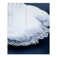 Ice, Snow And Moving Water Shower Curtain 60  X 72  (medium)  by Ucco