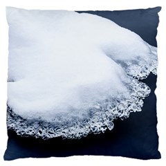 Ice, Snow And Moving Water Standard Flano Cushion Case (two Sides)