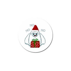 Yeti Xmas Golf Ball Marker (4 Pack) by Valentinaart