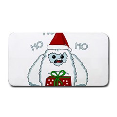 Yeti Xmas Medium Bar Mats by Valentinaart